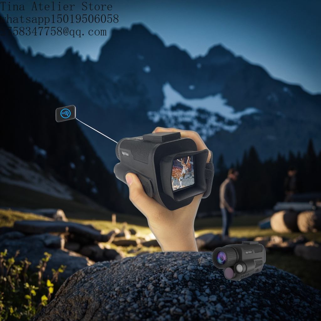 Thermal Scope Night Vision Monocular - Z9001 Cannocchiale Termico Monoculare 40MP con