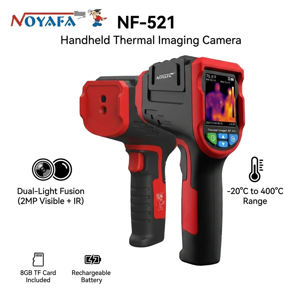 Nf 521 Thermal Imaging Camera - NOYAFA NF-521 Termocamera Portatile 2MP con