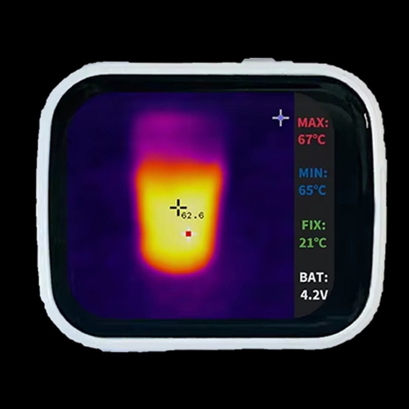 Underfloor Heating Thermal Detector - B62B Mini termocamera tascabile con schermo