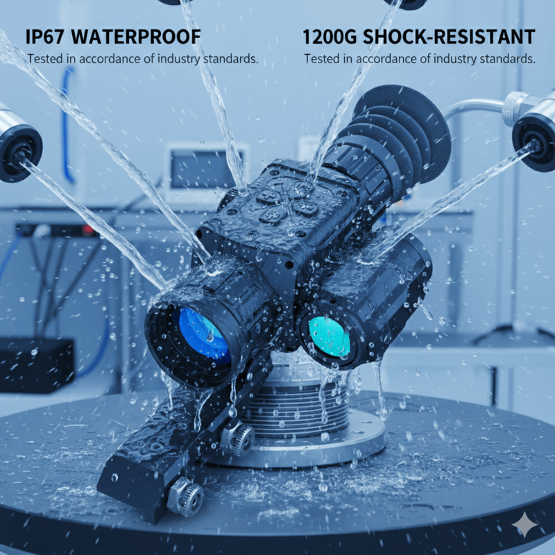 Visore Termico WOLF3M con LRF  - Thermal Scope Night Vision Monocular recensione e prezzo