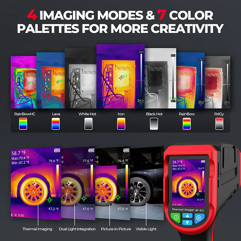 NOYAFA NF-521 Termocamera Port - Nf 521 Thermal Imaging Camera recensione e prezzo
