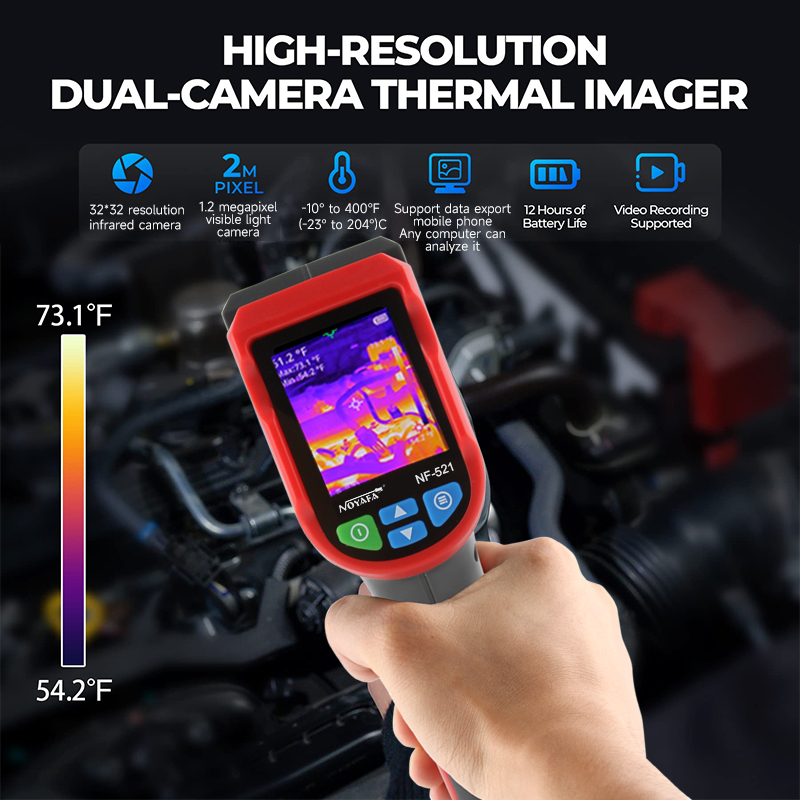 Termocamera Industriale Portat - Nf 521 Thermal Imaging Camera recensione e prezzo